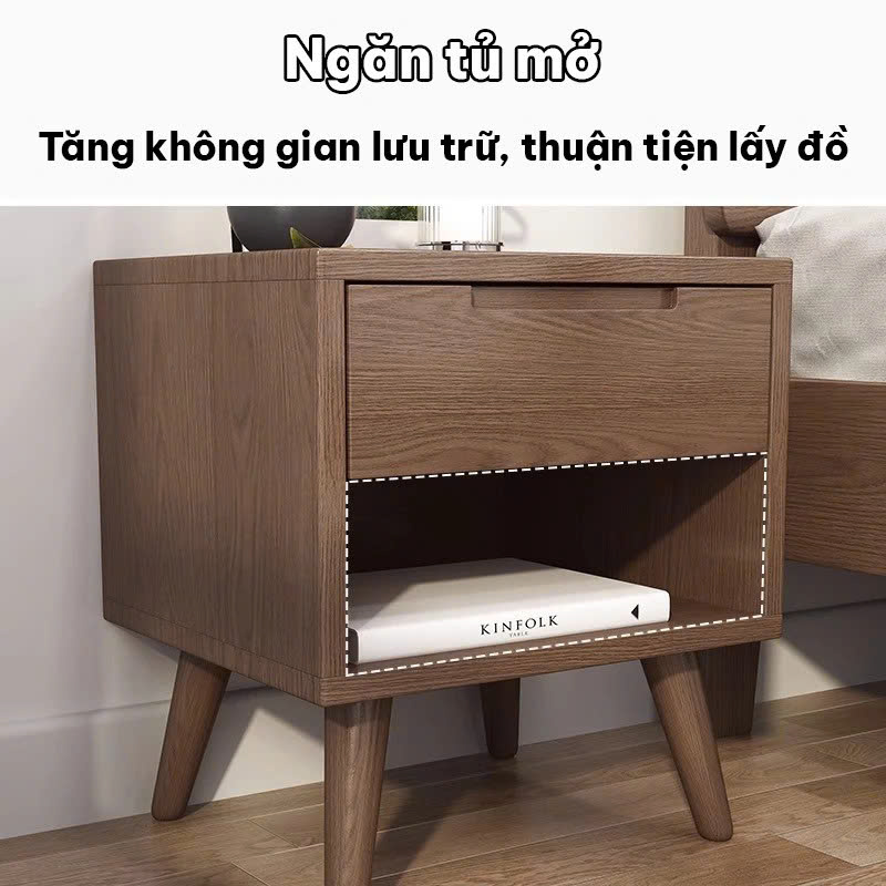 Tủ Đầu Giường Gỗ Tự Nhiên Cao Cấp