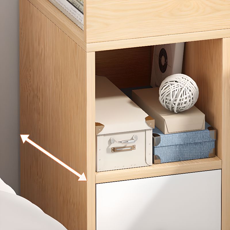 Tủ Đầu Giường Gỗ Mdf Kết Hợp Ngăn Kéo Tiện Lợi
