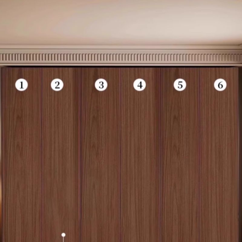 Tủ Quần Áo Gỗ Tự Nhiên Kết Hợp Cánh Mây