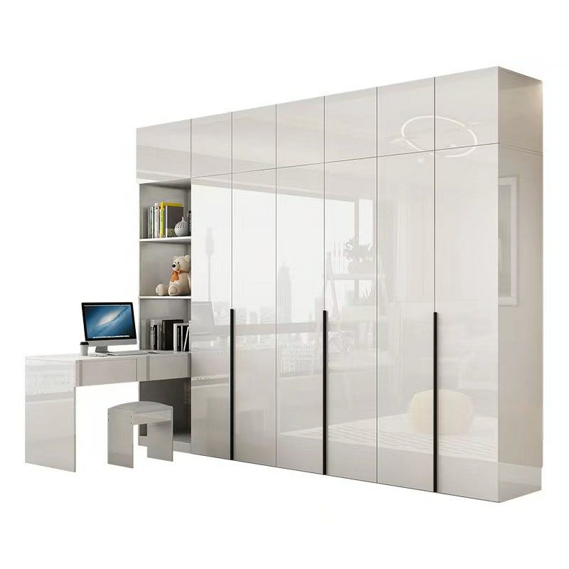 Tủ Quần Áo Hiện Đại Cửa Lùa Kết Hợp Kệ Trang Trí