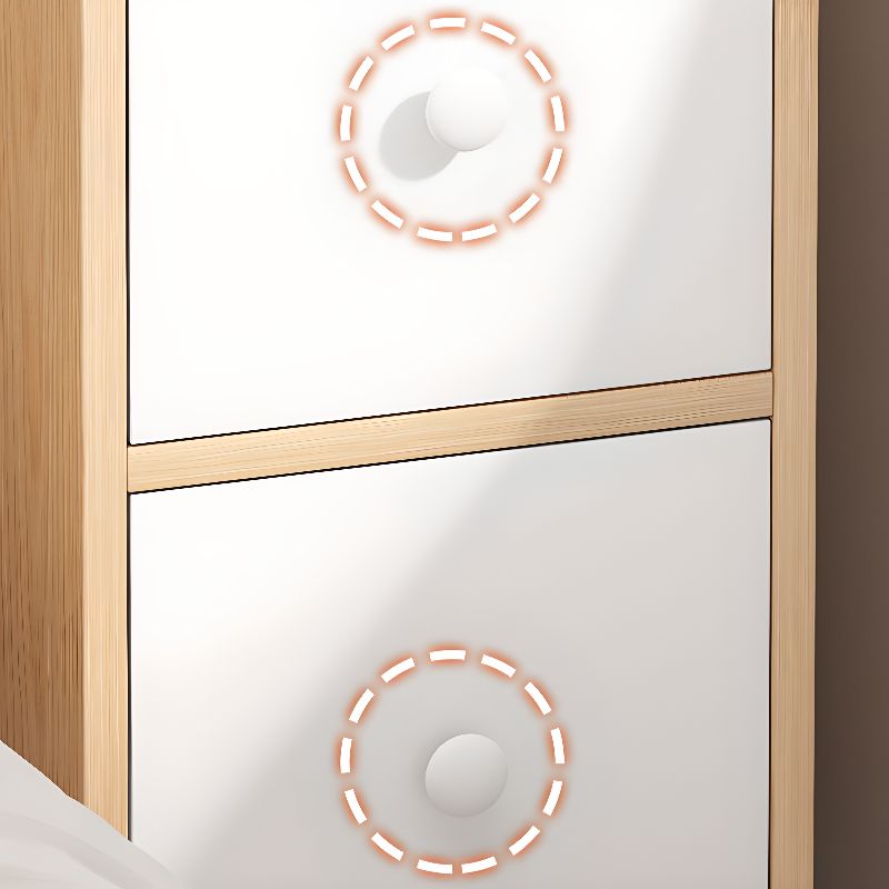Tủ Đầu Giường Gỗ Mdf Kết Hợp Ngăn Kéo Tiện Lợi