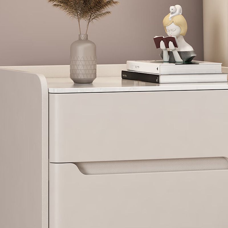 Tủ Đầu Giường 2 Ngăn Kéo Gỗ MDF Cao Cấp Thiết Kế Thanh Lịch 
