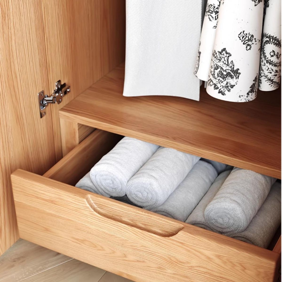 Tủ Quần Áo Cánh Mở Gỗ MDF Cốt Xanh Chống Ẩm