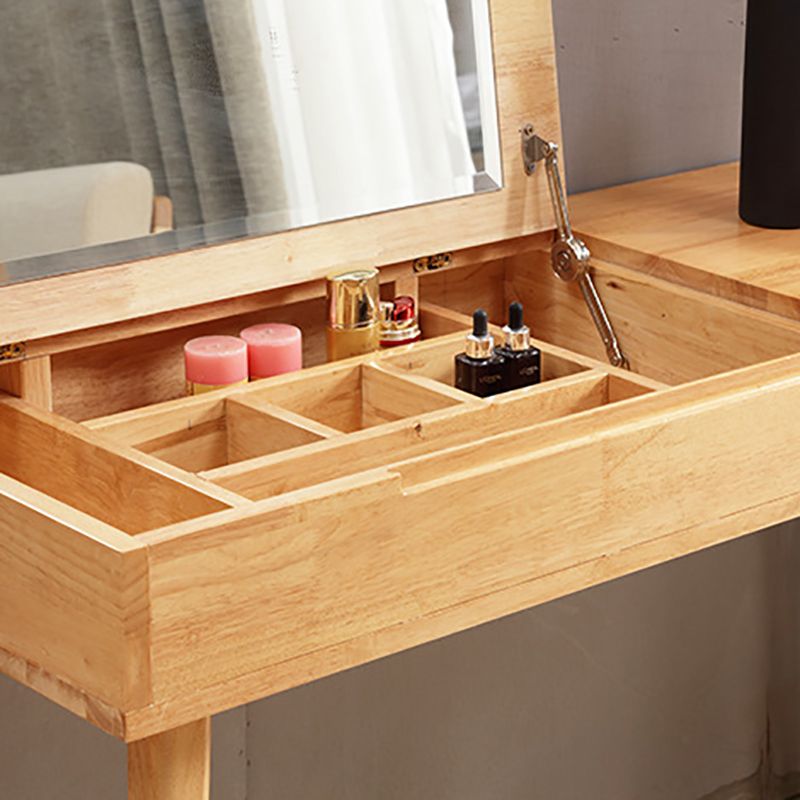 Bàn Trang Điểm Gỗ Tự Nhiên Phong Cách Bắc Âu