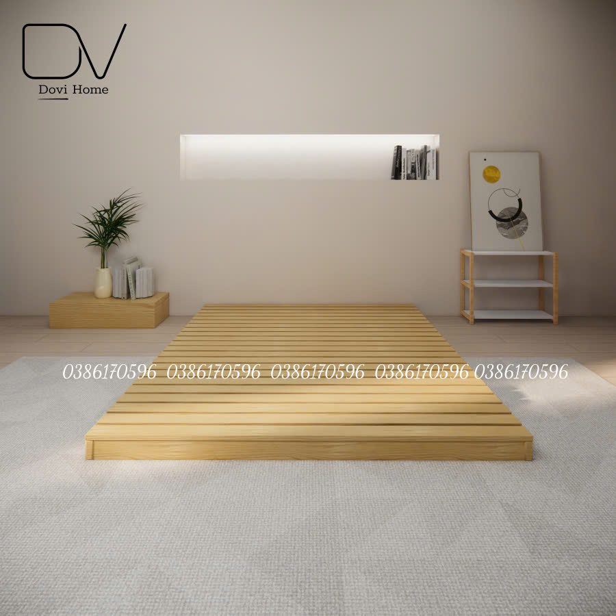 Giường gỗ M09