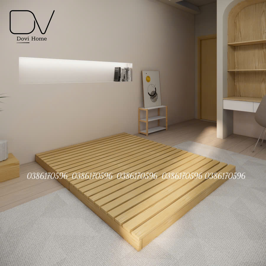 Giường gỗ M09