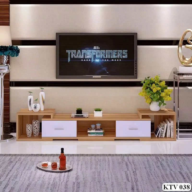Kệ Tivi Gỗ Kiểu Dáng Hiện Đại - Mã KTV 038 