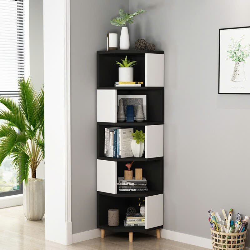 Kệ Để Sách Góc Tường Thiết Kế Hiện Đại