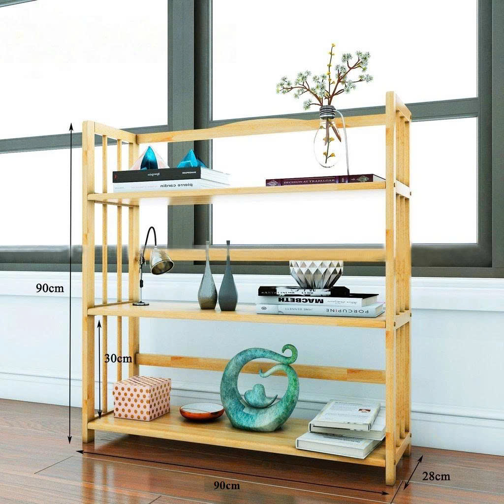 Kệ Để Sách 3 Tầng Thiết Kế Đơn Giản