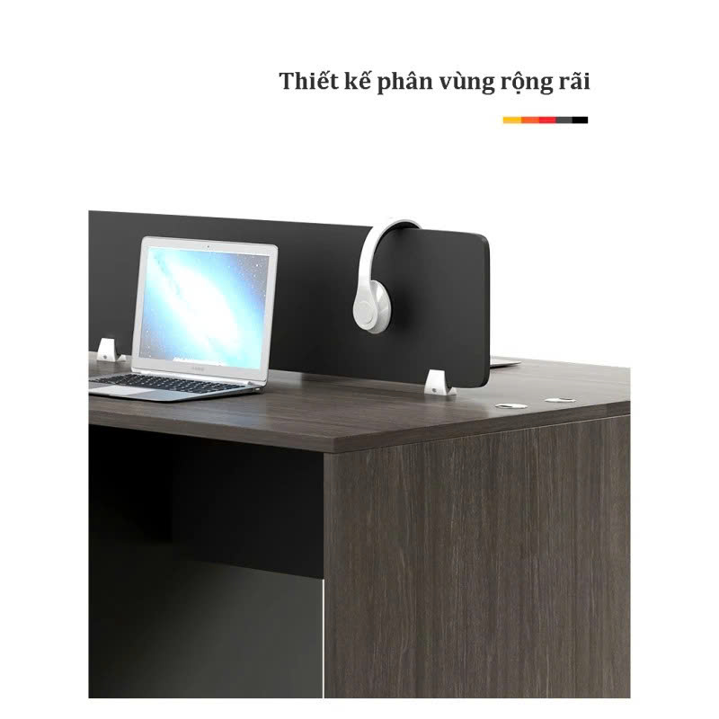 Bàn Làm Việc 4 Chỗ Ngồi Phong Cách Hiện Đại