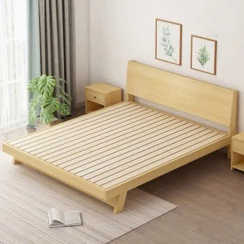 Giường Ngủ Gỗ MDF Hiện Đại Phong Cách Bắc Âu