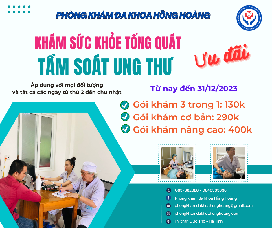Gói khám ưu đãi tầm soát ung thư đến tháng 12 năm 2023