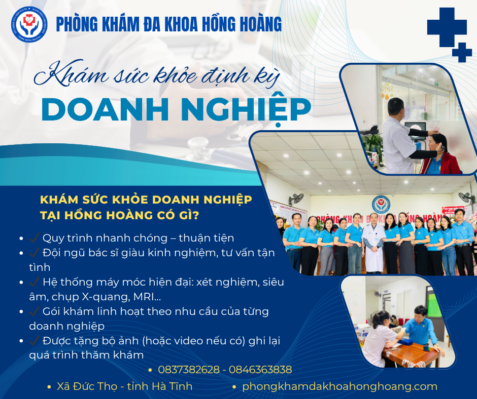 Khám sức khỏe định kỳ cho cơ quan, doanh nghiệp