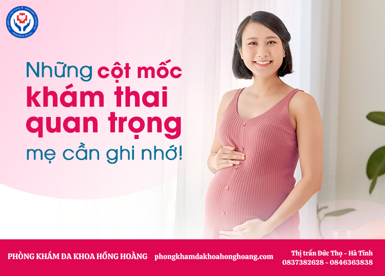 Những mốc khám thai quan trọng mẹ bầu cần ghi nhớ