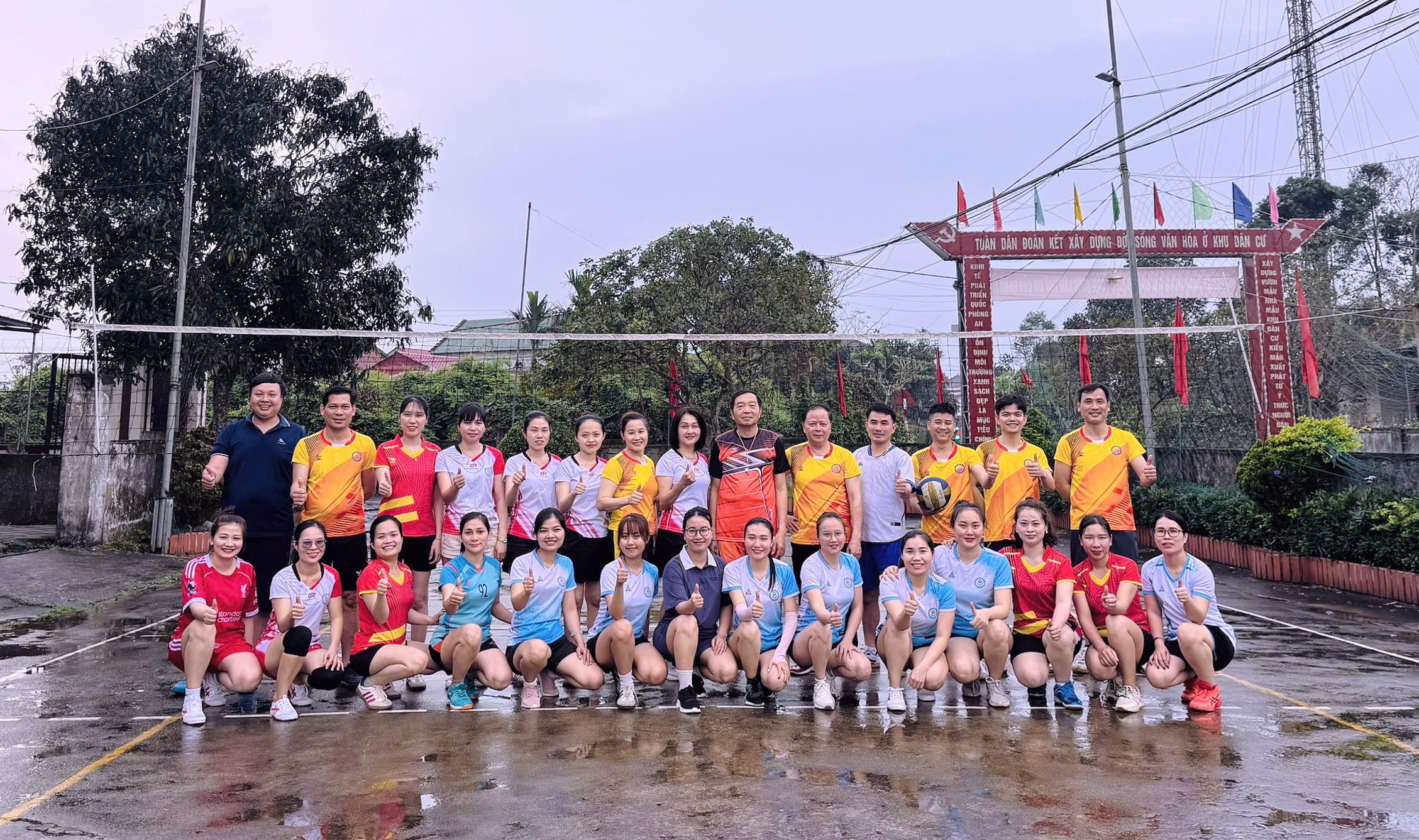 Sôi nổi giải bóng chuyền nội bộ chào mừng ngày 27/2/2026