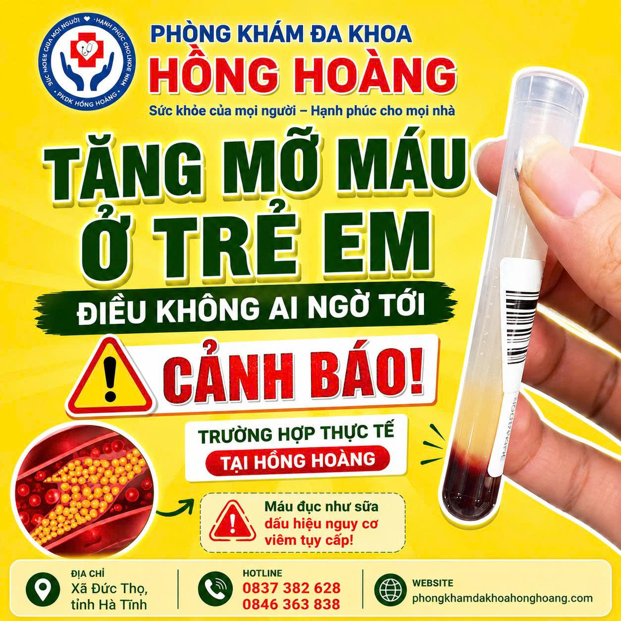 Cảnh báo tăng mỡ máu ở trẻ em - điều không ai ngờ tới