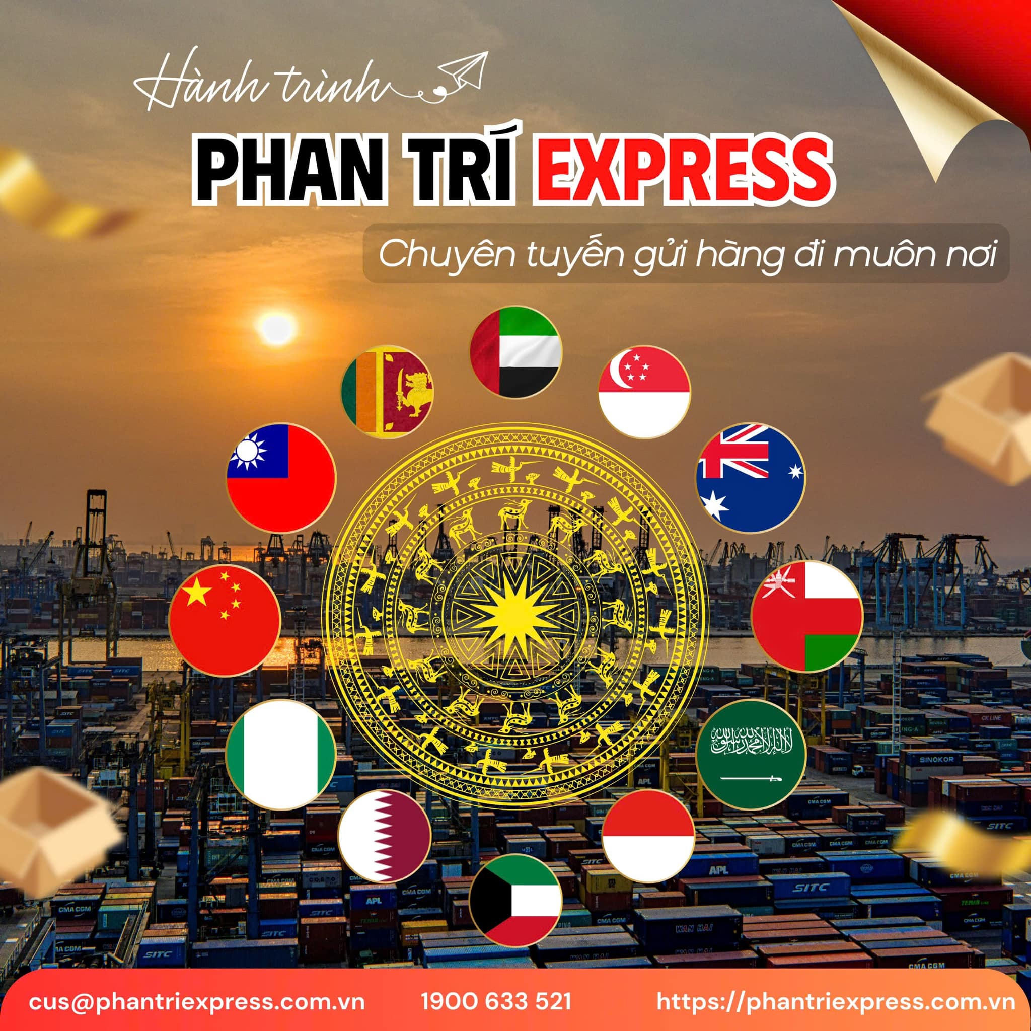 Cùng Phan Trí gửi hàng đi muôn nơi