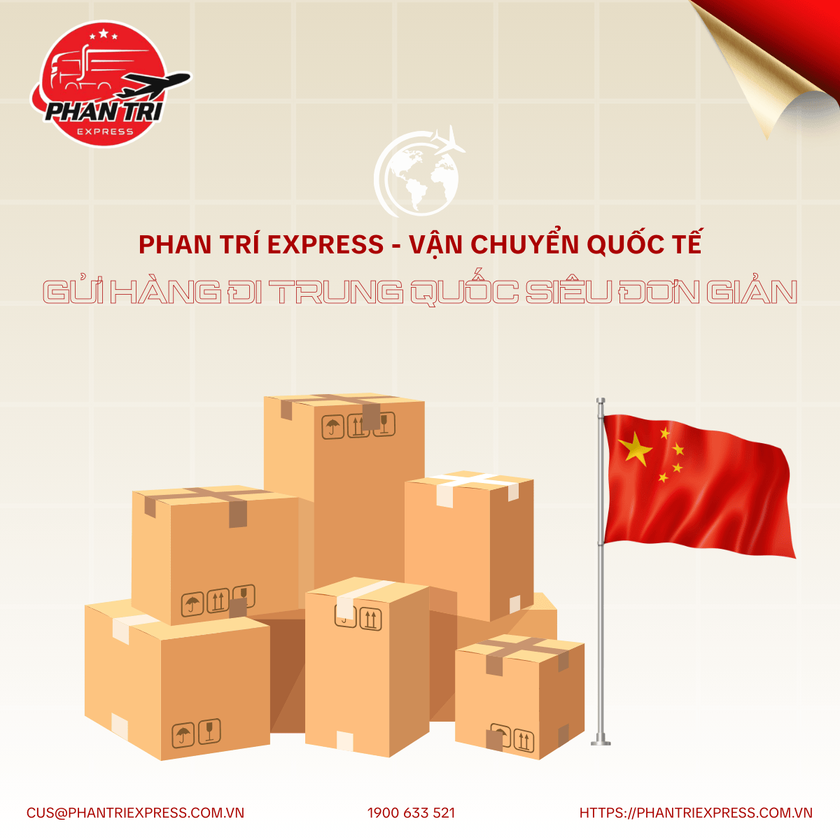 Gửi Hàng Đi Trung Quốc Đơn Giản Hơn Bạn Nghĩ - Phan Trí Express