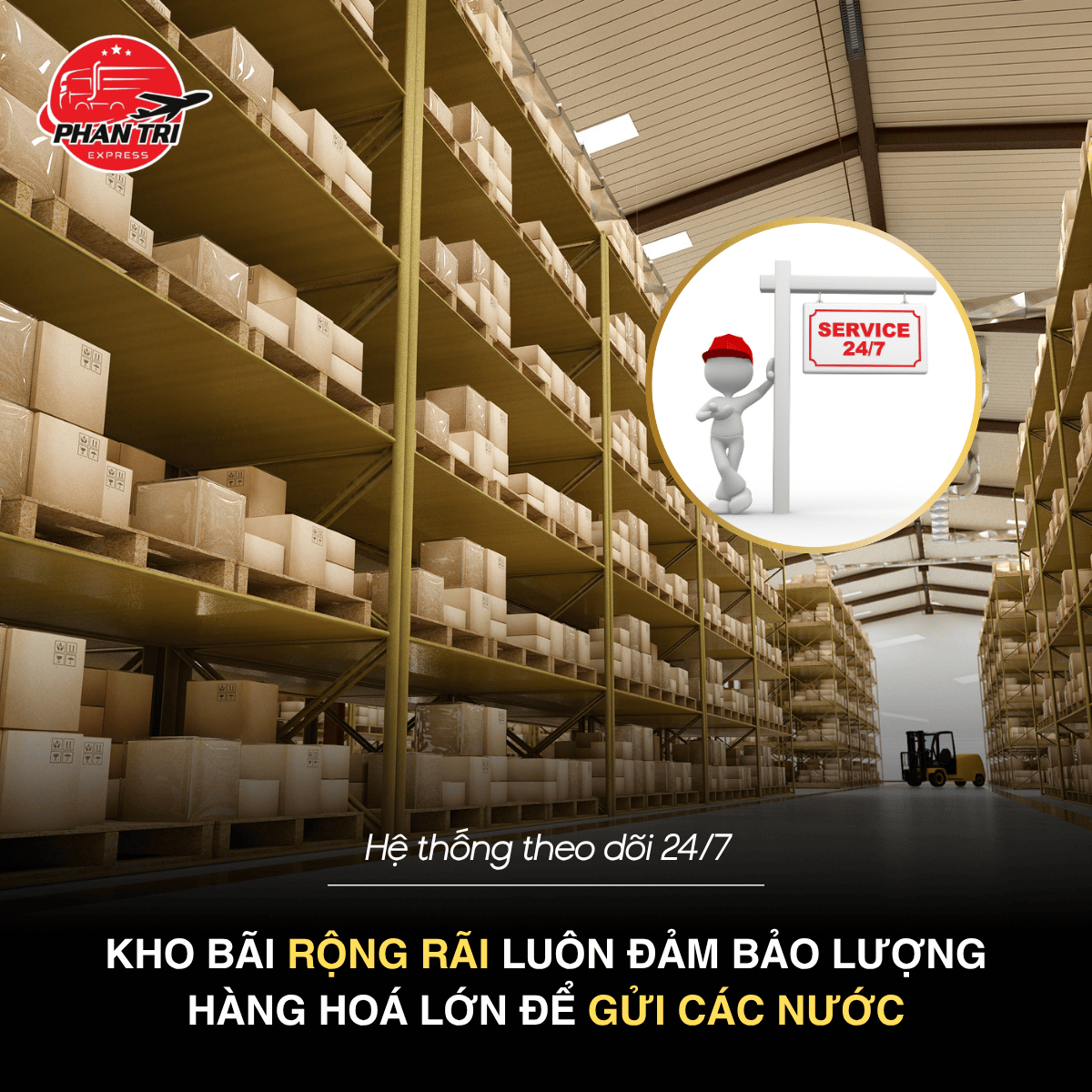 Giải pháp gửi hàng số lượng lớn đi quốc tế cùng Phan Trí Express