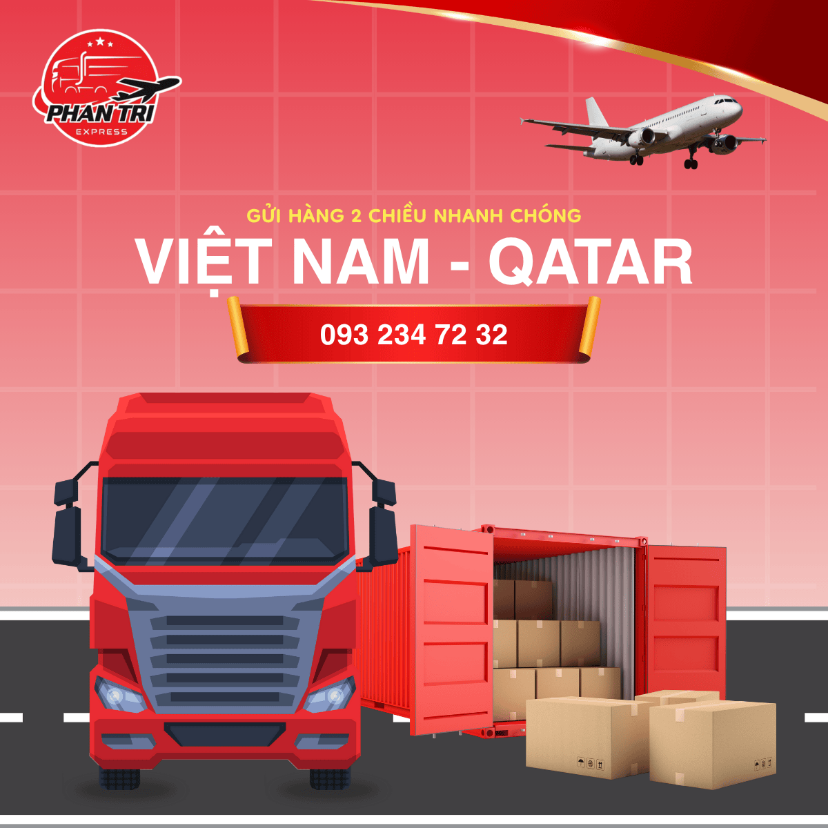 PHAN TRÍ EXPRESS – VẬN CHUYỂN 2 CHIỀU VIỆT NAM – QATAR NHANH CHÓNG & UY TÍN