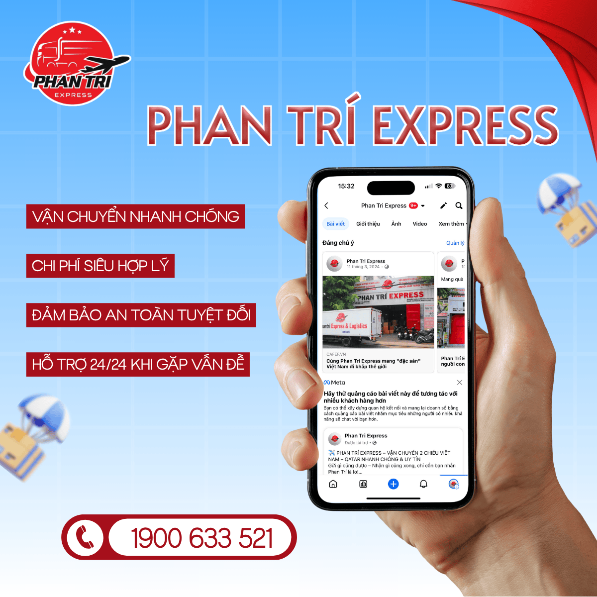 Phan Trí Express – Dịch Vụ Vận Chuyển Quốc Tế An Toàn, Nhanh Chóng, Chi Phí Hợp Lý, Hỗ Trợ 24/7