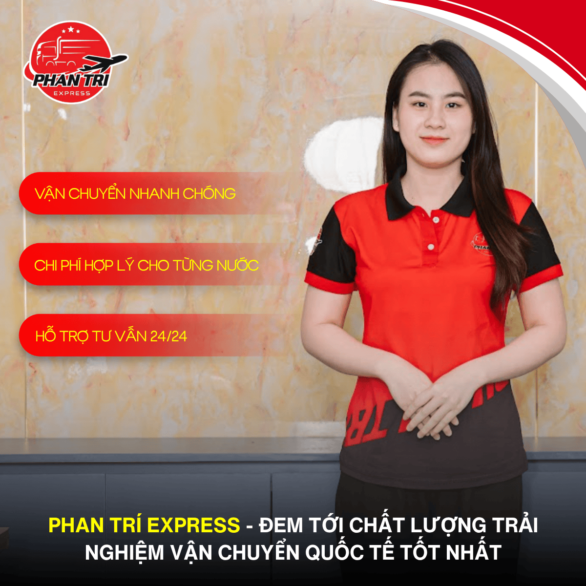 Dịch vụ vận chuyển hàng hóa quốc tế – Trải nghiệm chất lượng cùng Phan Trí Express