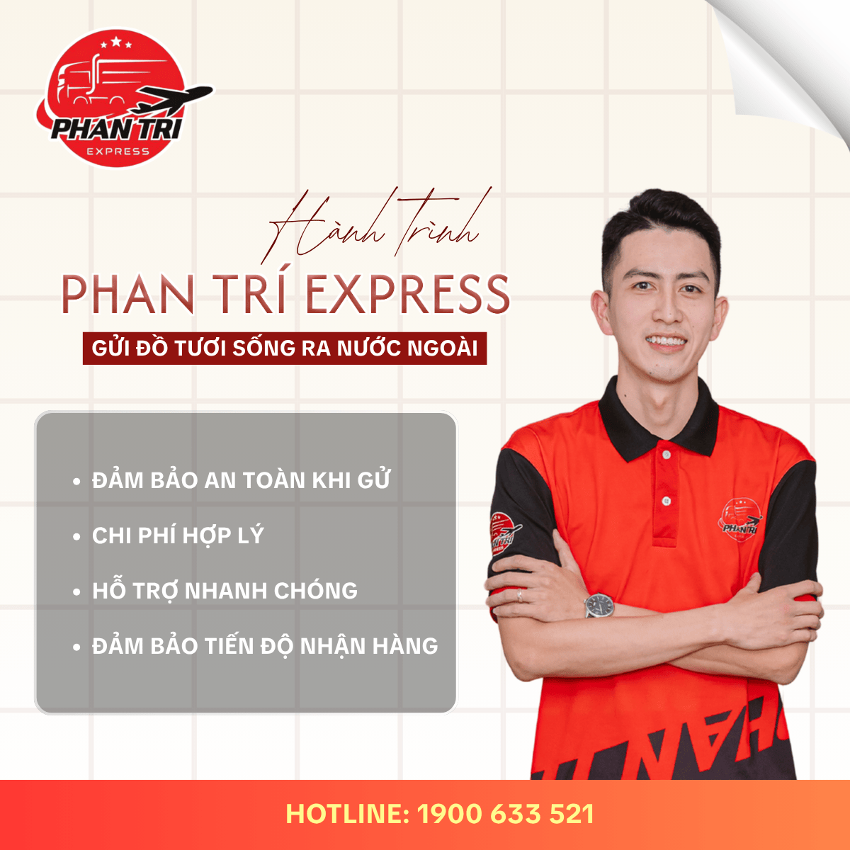 Gửi Thực Phẩm Tươi Sống Đi Nước Ngoài Nhanh Chóng, An Toàn Cùng Phan Trí Express