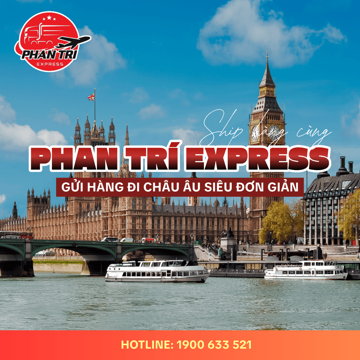 Gửi hàng đi Châu Âu nhanh chóng, đơn giản và an toàn cùng Phan Trí Express