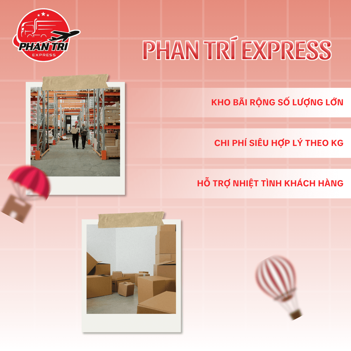 Phan Trí Express – Dịch vụ vận chuyển quốc tế nhanh chóng, an toàn và giá tốt