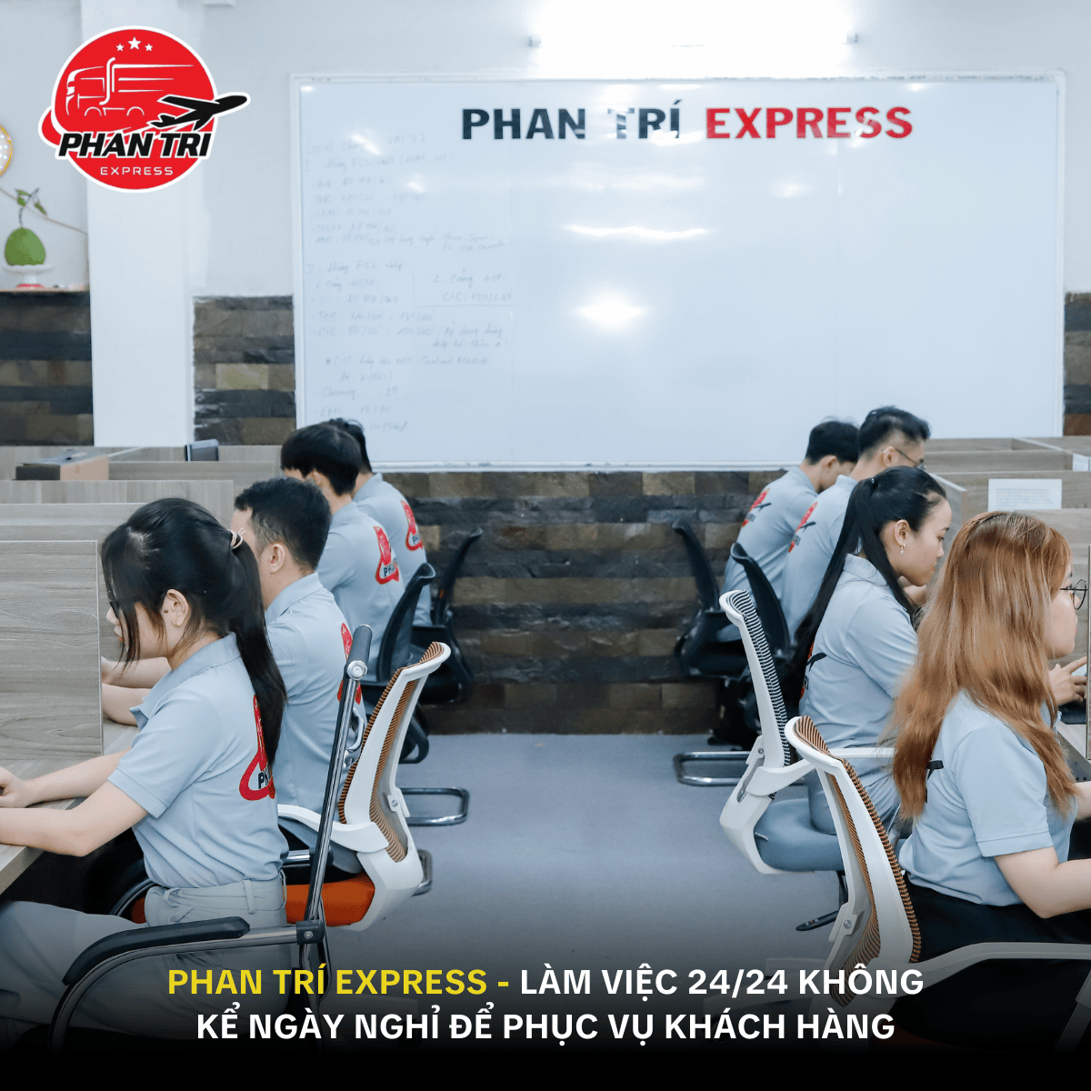 Vận chuyển quốc tế Phan Trí Express – Làm việc 24/7, đảm bảo tiến độ cho khách hàng