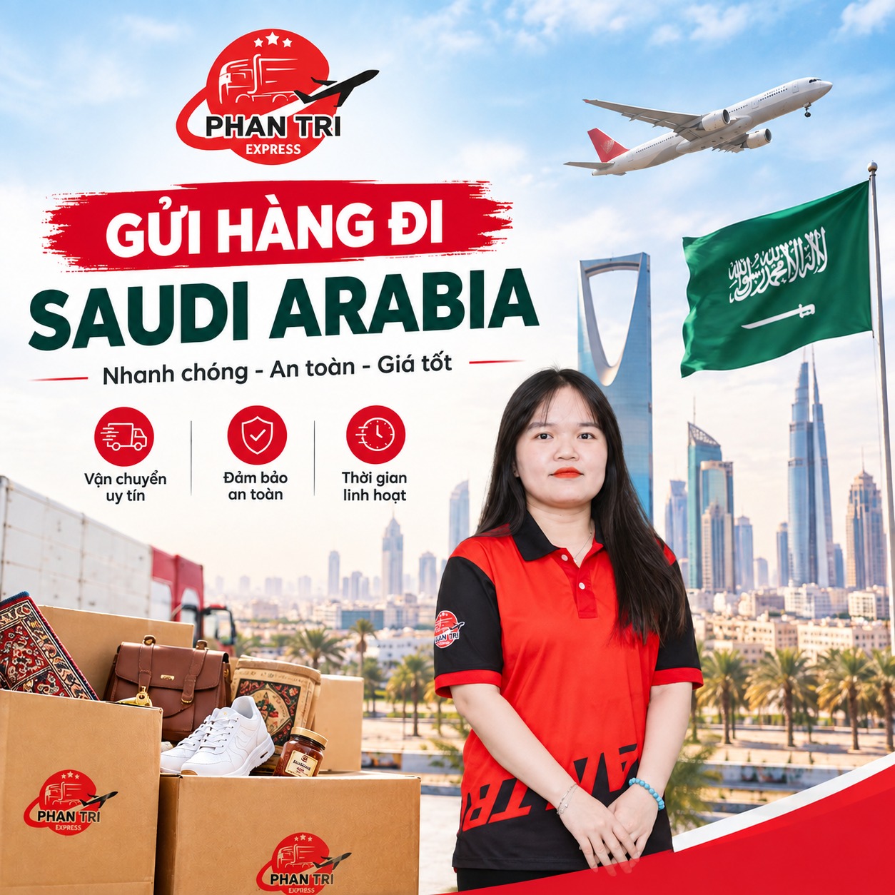Gửi Hàng Đi Saudi Arabia: Cước Phí, Thời Gian Và Quy Trình Vận Chuyển
