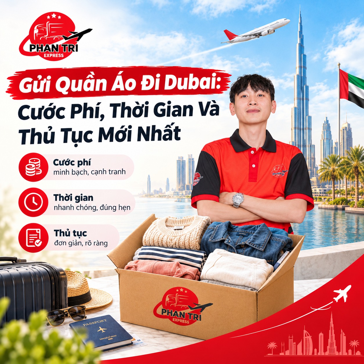 Gửi Quần Áo Đi Dubai: Cước Phí, Thời Gian Và Thủ Tục Mới Nhất