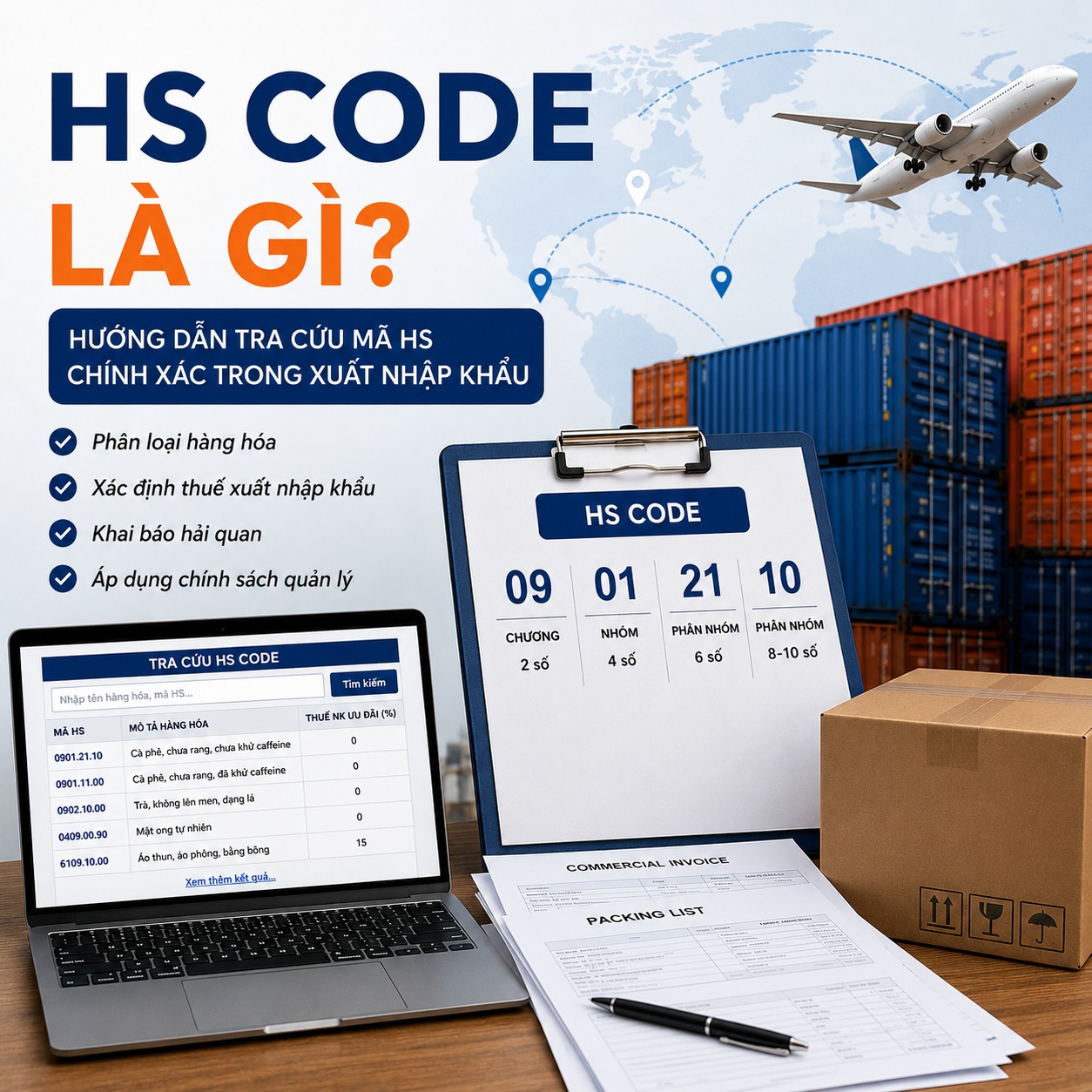 HS Code là gì? Hướng dẫn tra cứu mã HS chính xác trong xuất nhập khẩu
