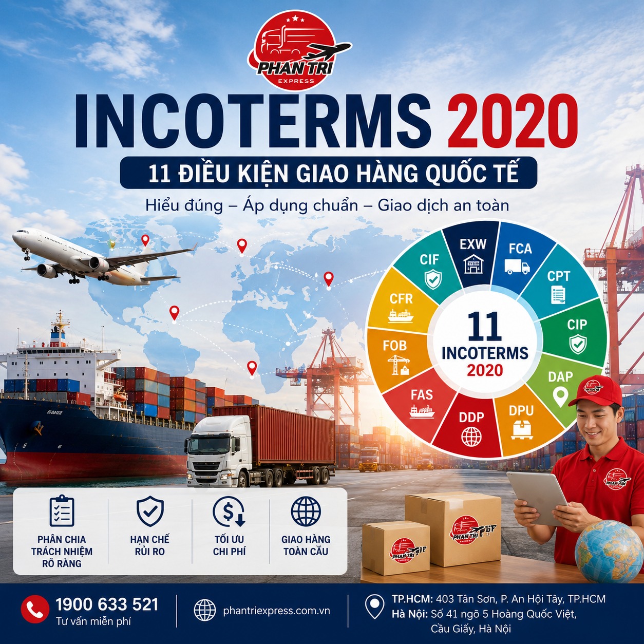 Incoterms là gì? Hướng dẫn hiểu và áp dụng điều kiện Incoterms trong vận chuyển quốc tế