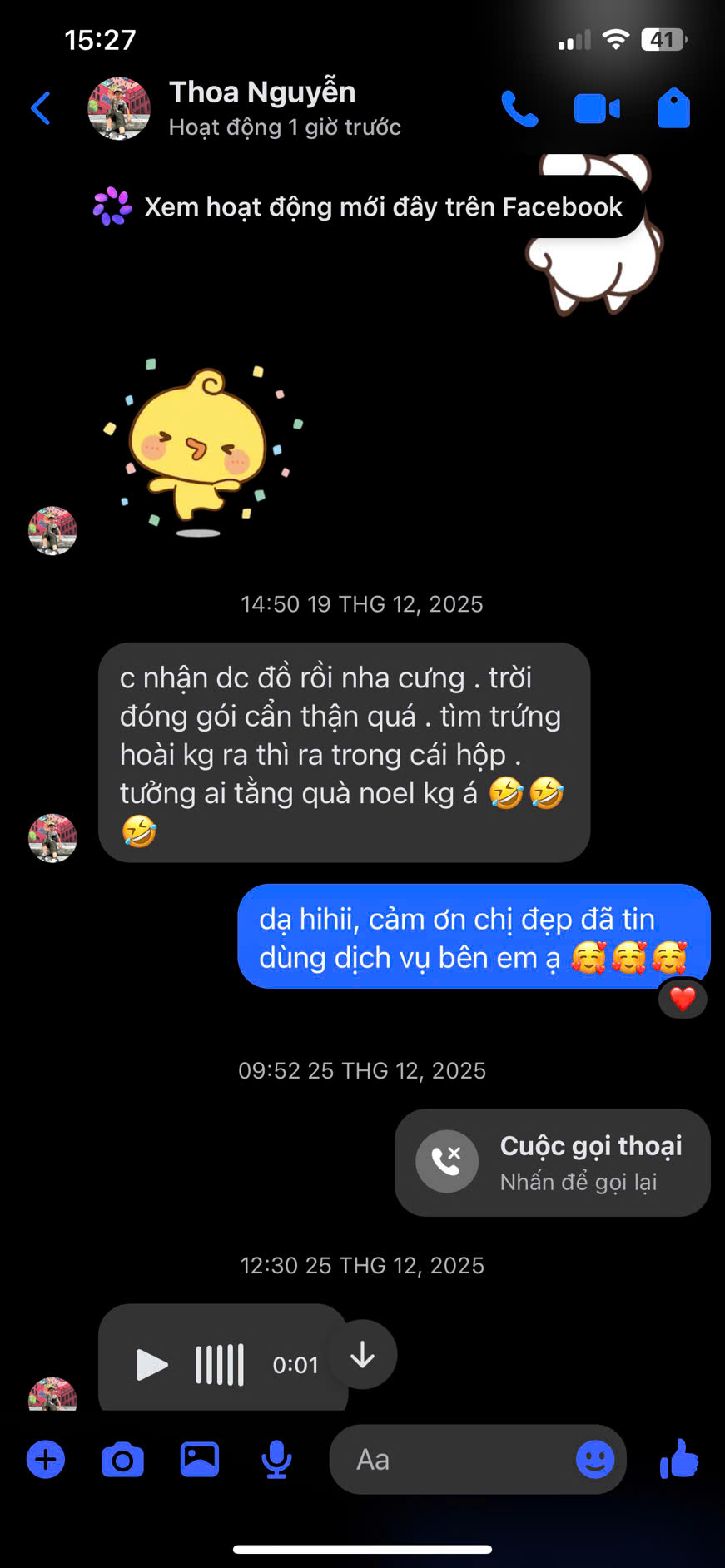 Feedback khách hàng