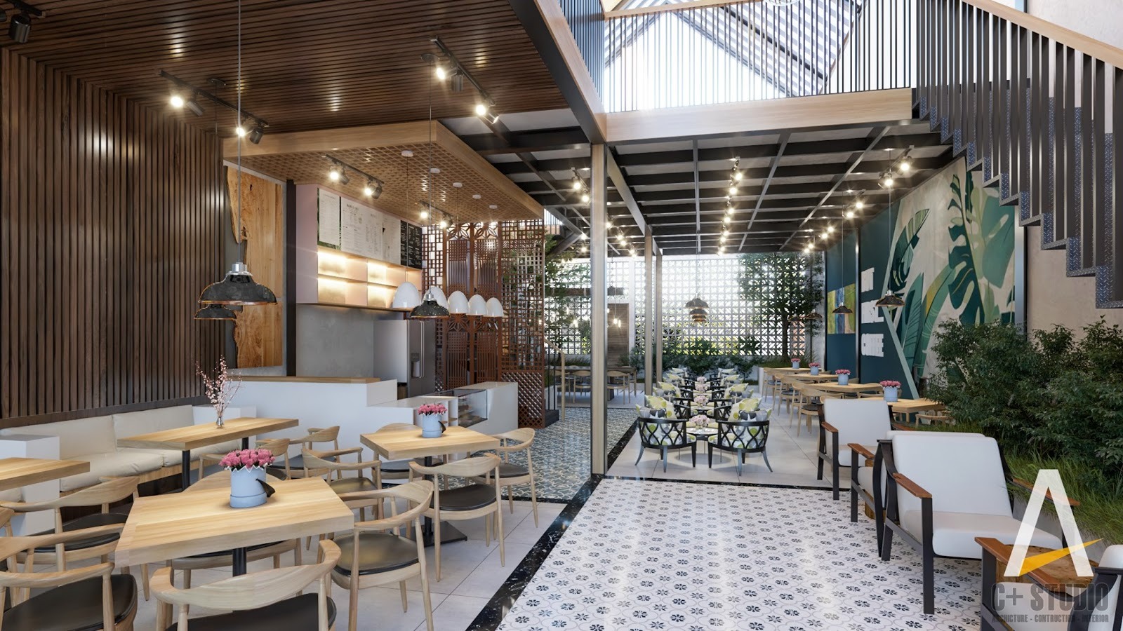 QUÁN CAFE 1978 PHONG CÁCH HIỆN ĐẠI