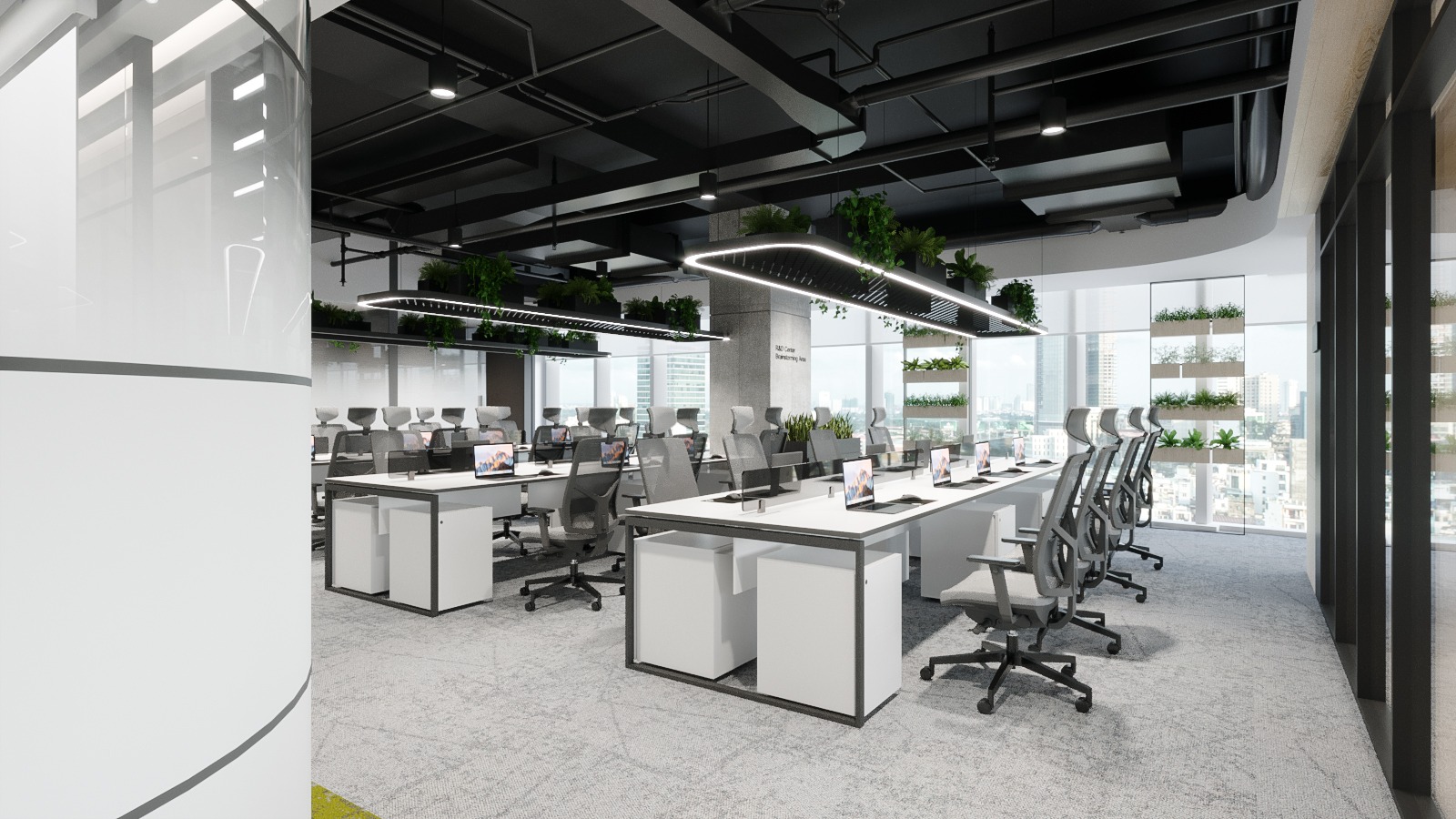 Văn phòng tư vấn du học 70m2