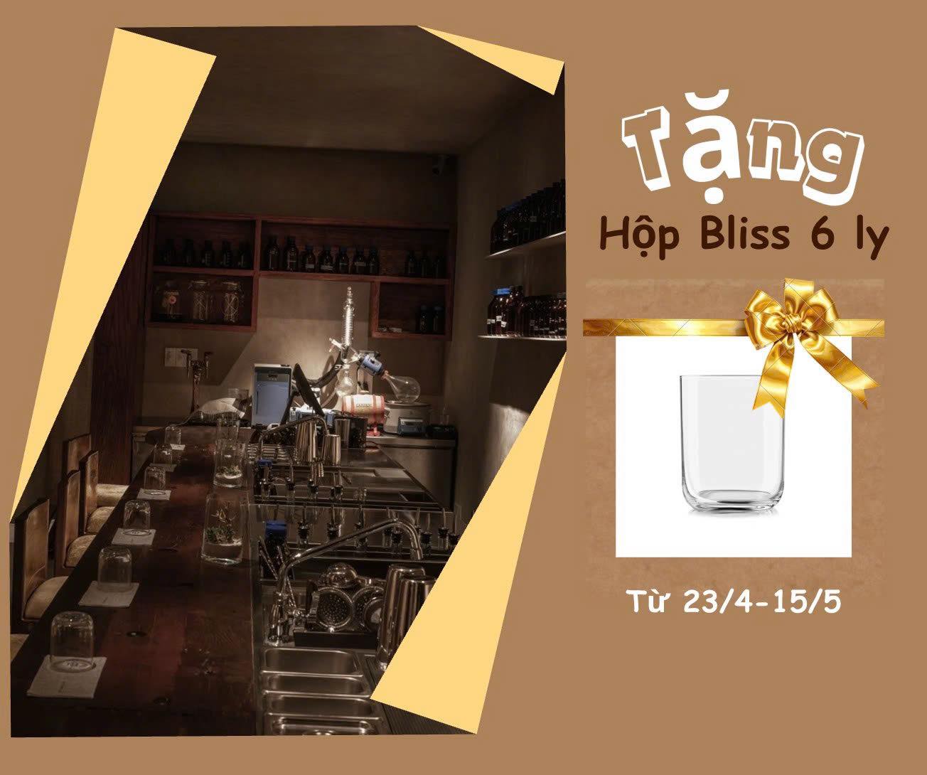 TẶNG HỘP 6 LY BLISS ONIS CHO MỖI ĐƠN HÀNG 500,000