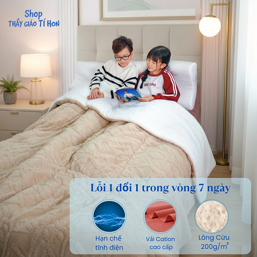 CHĂN LÔNG VÂN TUYẾT