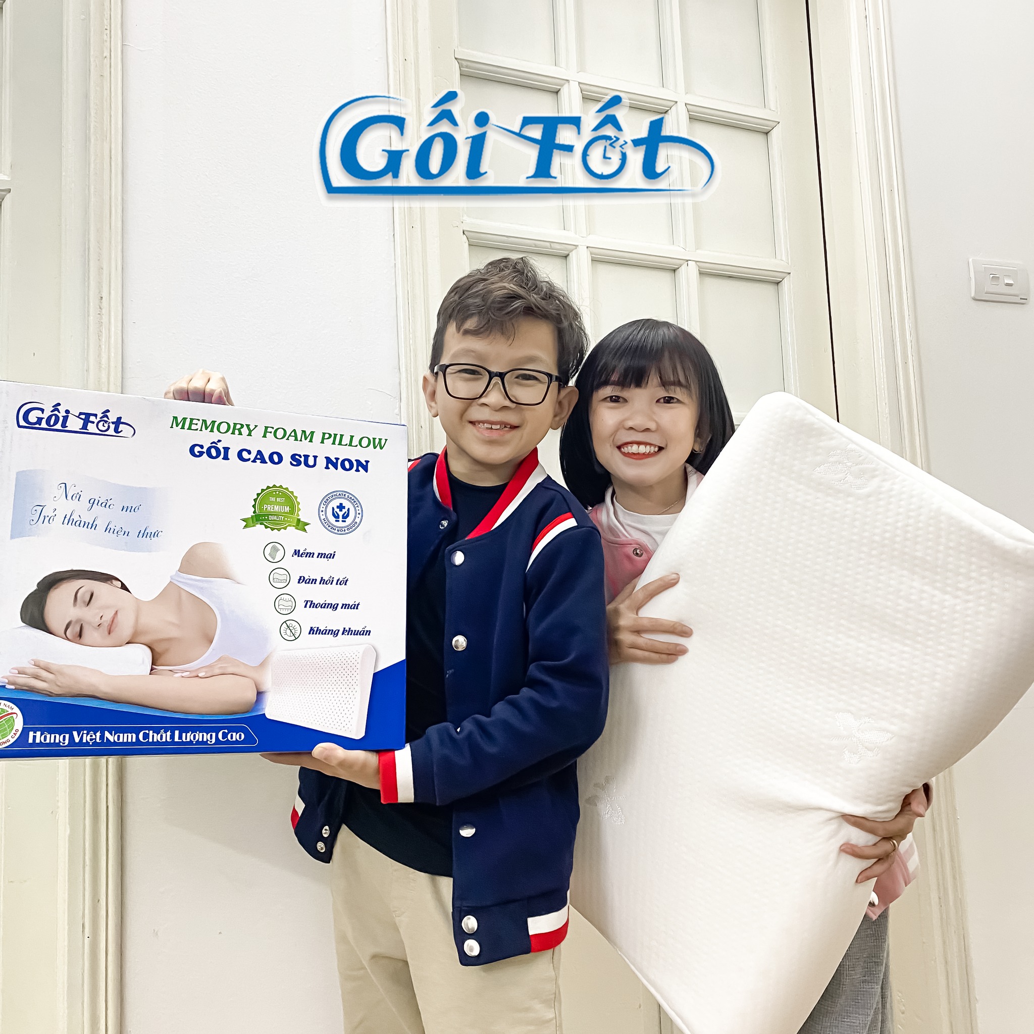 Gối Cao Su Non
