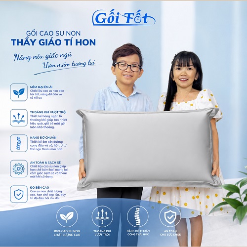Gối cao su non cho người lớn