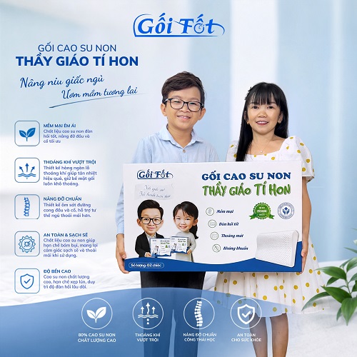 Gối cao su non cho người lớn