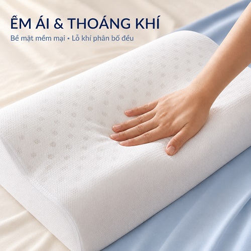Gối cao su non Trẻ em