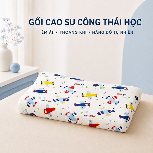 Gối cao su non Trẻ em
