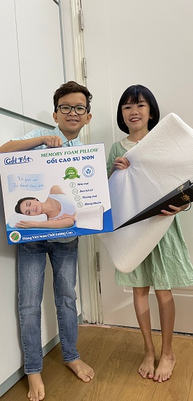 banner gối cao su non