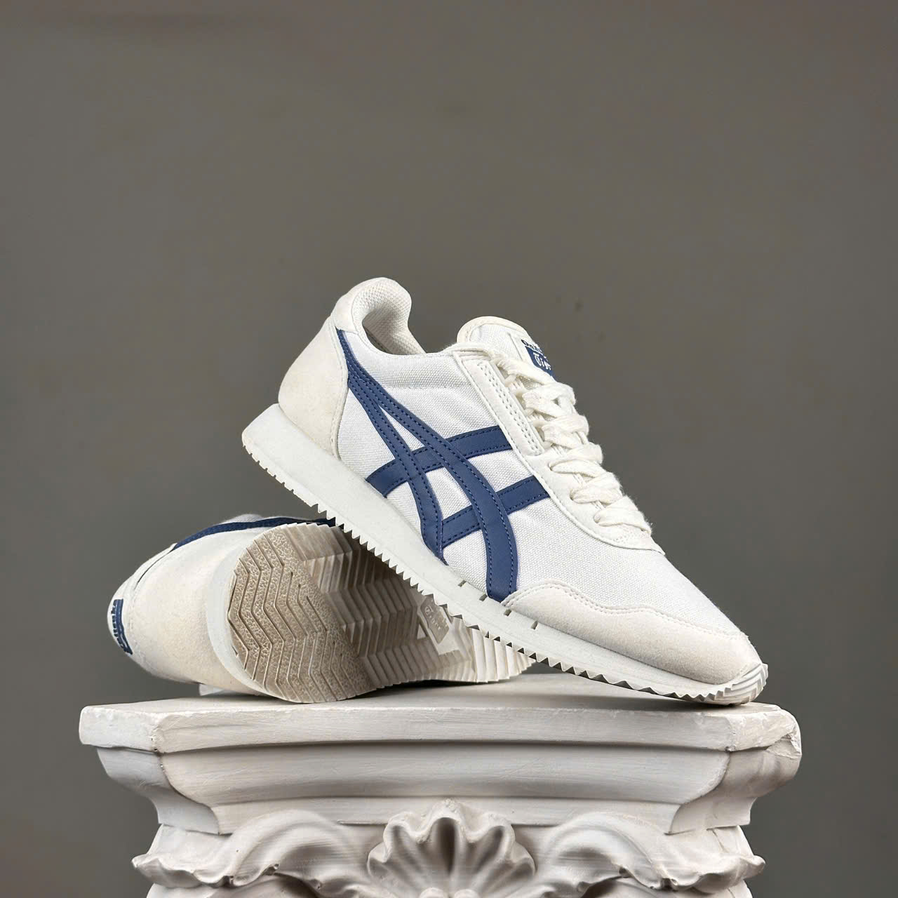 SZ41.5 Onitsuka Tiger Dualio 'White Blue' 1183A856-100 1051067