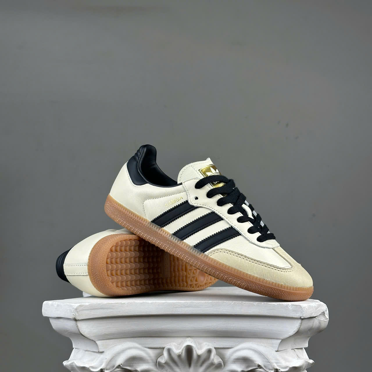 NHIỀU SIZE ADIDAS SAMBA OG CREAM SAND STRATA