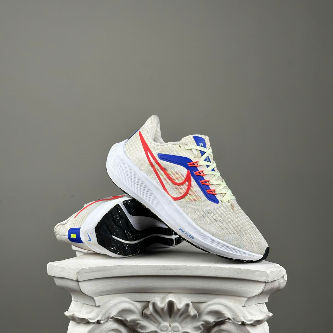 SZ 38 Nike Air Zoom Pegasus 39 'White Racer Blue Crimson' DX3354-100