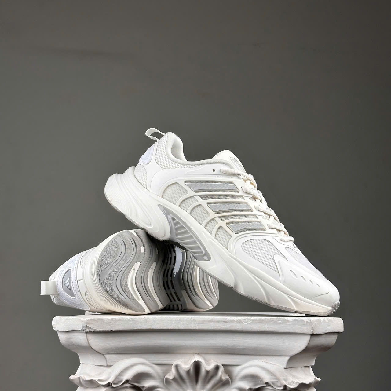 SZ43.3 FB adidas Climacool Ventania 'White Grey' JQ4901 1051141