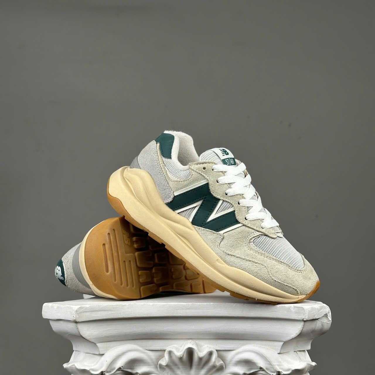 SZ37.5 New Balance 57/40 'Moonbeam Nightwatch Green' M5740RSG 105850
